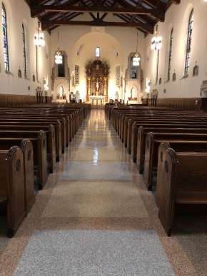 The Floor of St. Margaret Mary Parish Church